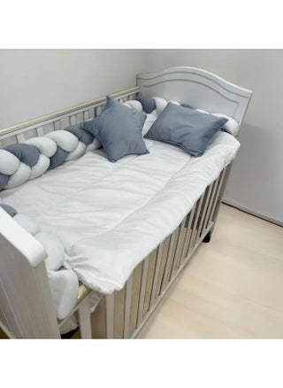5 - Piece Baby Bedspread Set With Braid - pzsku/ZA0EE18A2E9E2D489FAFAZ/45/_/1726465610/a21f1df9-363c-4a3a-8374-560fcb499a0b