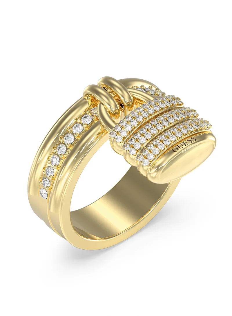 جس Guess My Secret Non-Logo Ring