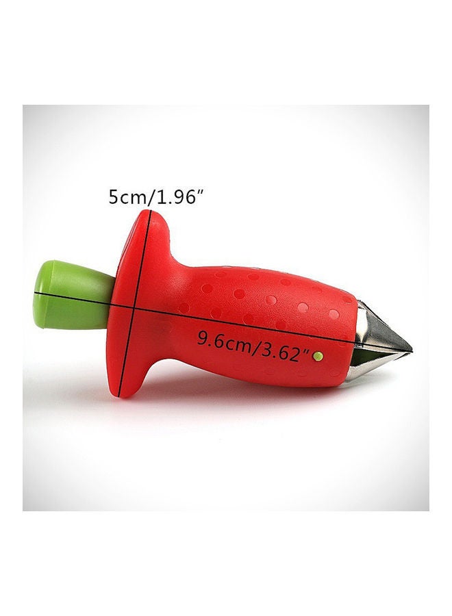 Stainless Steel Fruit Pedicle Device Red 10x5x6cm  - Image 3
