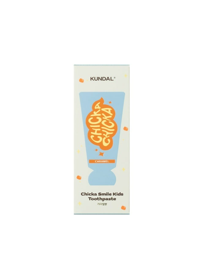 KUNDAL Chicka Smile Vegan Kids Toothpaste Caramel  60 g - Image 2