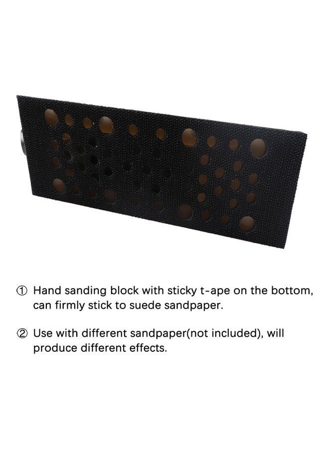 NIBEMINENT Block Sandpaper Holder Black/White  - Image 2