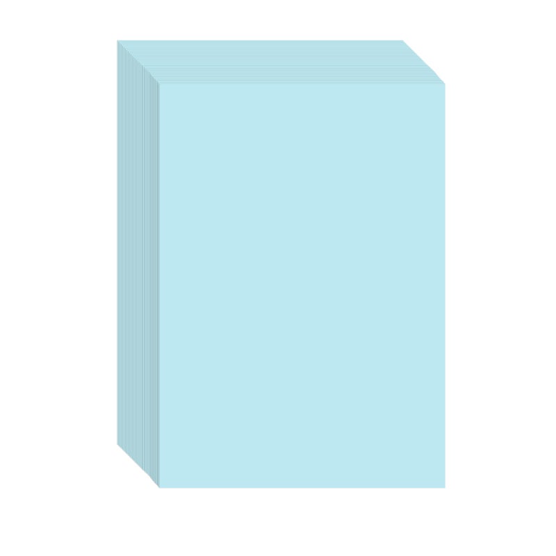 Colored Printer Paper: 100 Sheets 210*297mm Smooth Flat Paper - Jam-Free Thick Color Copy Paper for Printer Copier Paper Folding Activities - Image 1