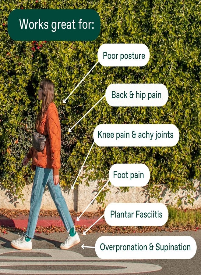 فولتون نعال فولتون العالمية للرجال/النساء مع قالب مخصص ودعم لقوس القدم - نعال فلين يومية للأحذية بدون نعال داخلية قابلة للإزالة - تمنع فرط الكب والتهاب اللفافة الأخمصية (للنساء، 7.5-8) - Image 5