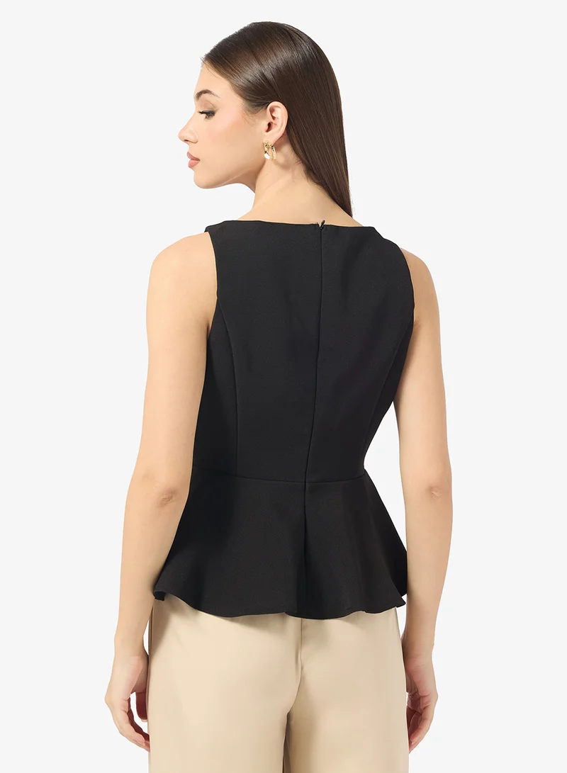 ايلا Peplum Top