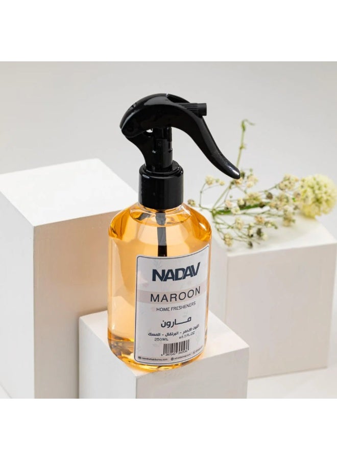 Nadav Air Freshener – Maroon Red Berry Scent – 250 ml