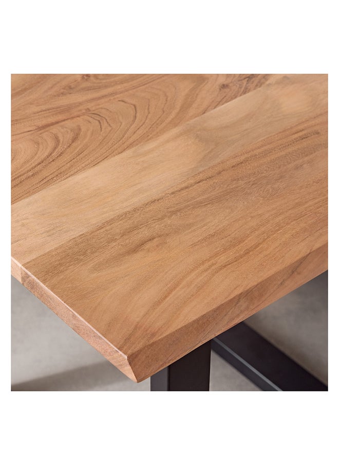 Home Box Costa Live Edge Solid Wood Top End Table 55 x 50 x 55 cm  - Image 4