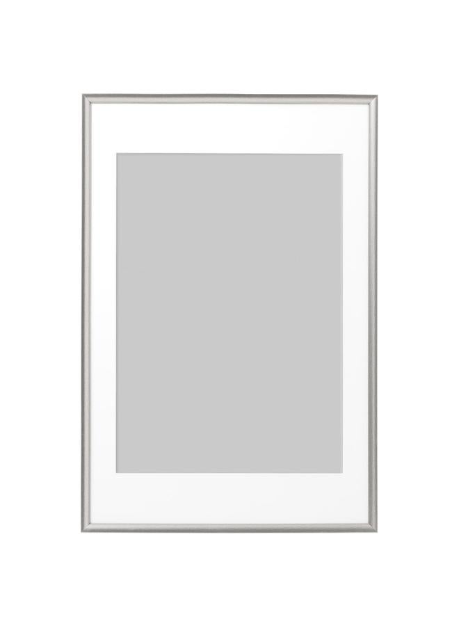 Zaboon Frame, silver-colour, 61x91 cm - Image 1