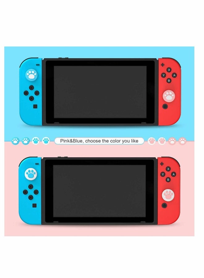 Switch Thumb Grip Caps, Joystick Cap for Nintendo Switch u0026 Lite, Soft Silicone Cover for Joy-Con Controller, Cat Claw Design - Image 2