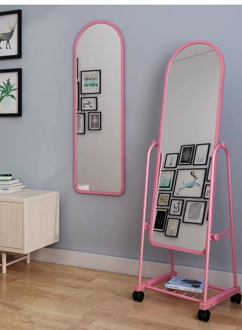 Full Length Mirror Vanity Standing Mirror Full Length Long Wall Mirror Wall Mounted Large Full Body Mirror Tall Floor Standing Wall Mirror for Bathroom, Bedroom, Dressing - Image 4