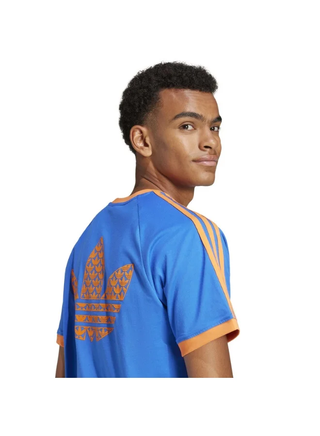 Adidas adidas Q2 MONOGRAM CAL Blue Originals Men T-SHIRTS