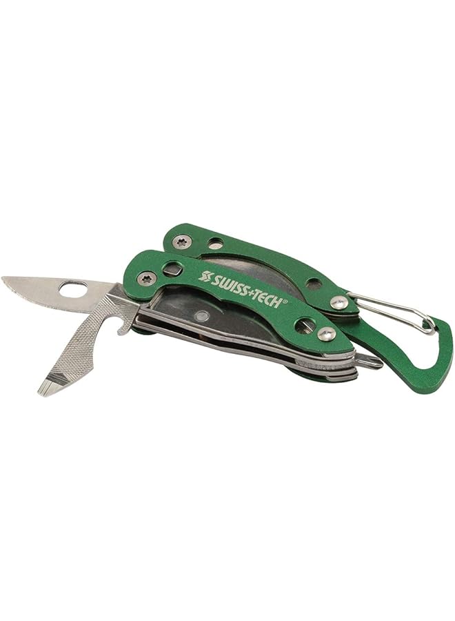 SWISS+TECH St021901 Multi Tool Pliers For Key Chain Solid Stainless Steel Construction (Single Pack) - Image 2