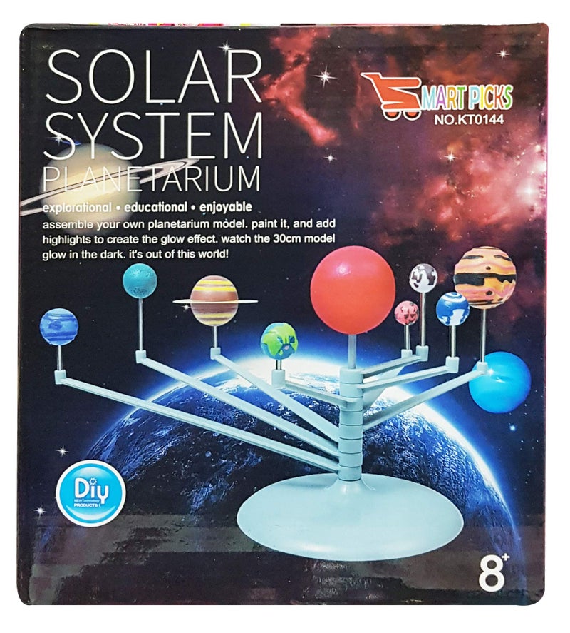 Smart Picks Solar Planetarium System - Science Kit for Kids Ages 8+ - Assemble, Paint - Image 5