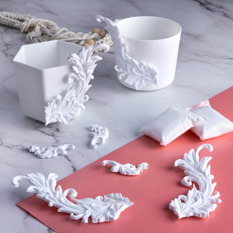 Artsity White Air Dry Clay for Kids - 36 Individually Bagged Airdry Clays for Arts & Crafts - Soft, Squishy Cosplay Foam Slim Clay for Home & School - Moldable, No-Mess Air Dry Modeling Clay - 12 Ounces - Image 4