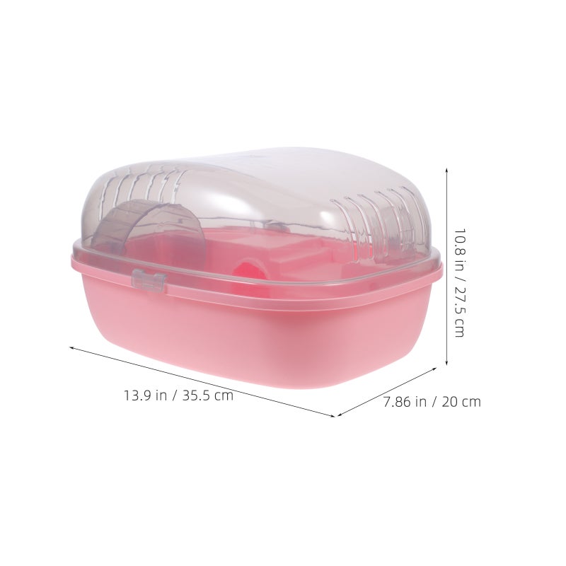 Portable Hamster Travel Carry Small Animal Rat Hamster Travel Carrier Small Animal Hamster Carrier - Image 3