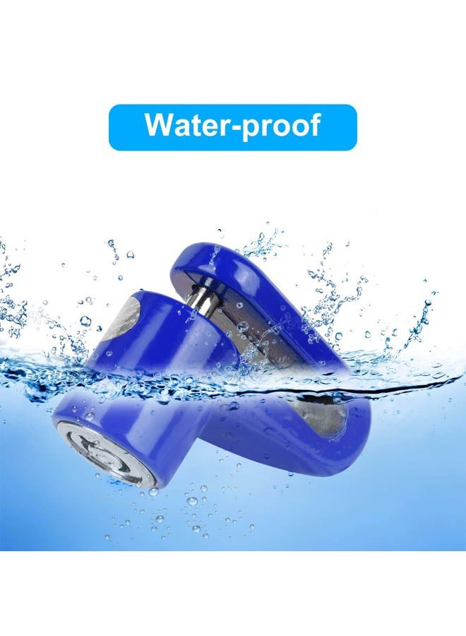 Ainiv Disc Brake Lock, E Scooter Lock Anti-Theft, Cable Bike Lock Waterproof 5FT /12mm Cable with 2 Keys for Scooter, Bike, Electric Bike, Skateboards, Strollers, Lawnmowers with Lock Holders-Blue - Image 5