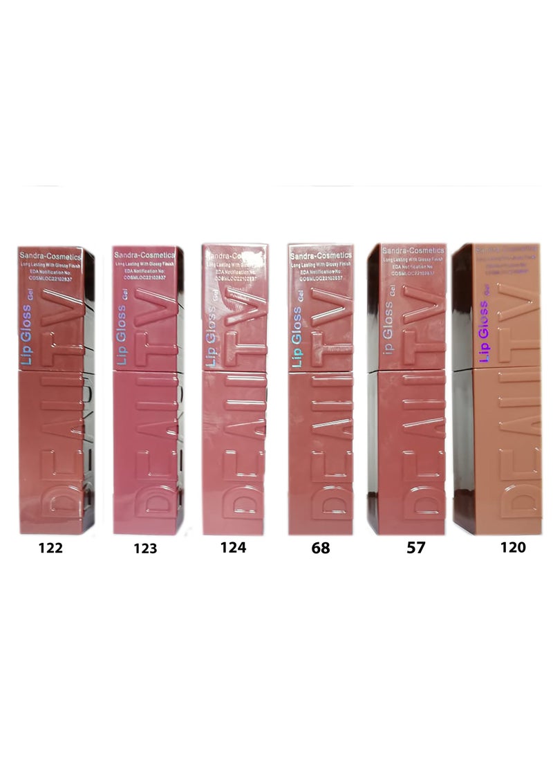 Sandra - Lip Gloss Gel From Sandra(SC428), Color 123 - Image 1