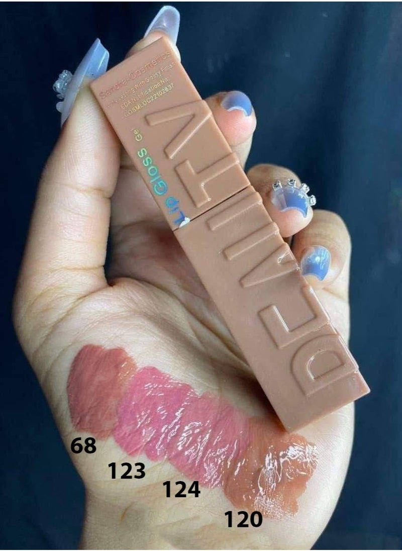 Sandra - Lip Gloss Gel From Sandra(SC428), Color 123 - Image 1