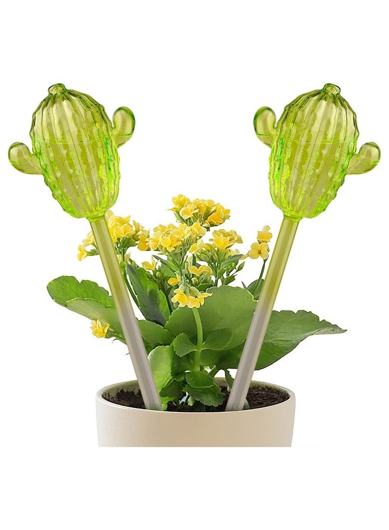 Captaintech Plant Watering Devices Self Watering Planter Insert Cactus Glass Plant Watering Bulbs Self Watering Bulbs for Vacation Water Bulbs Gifts for Plant Lovers - Image 1