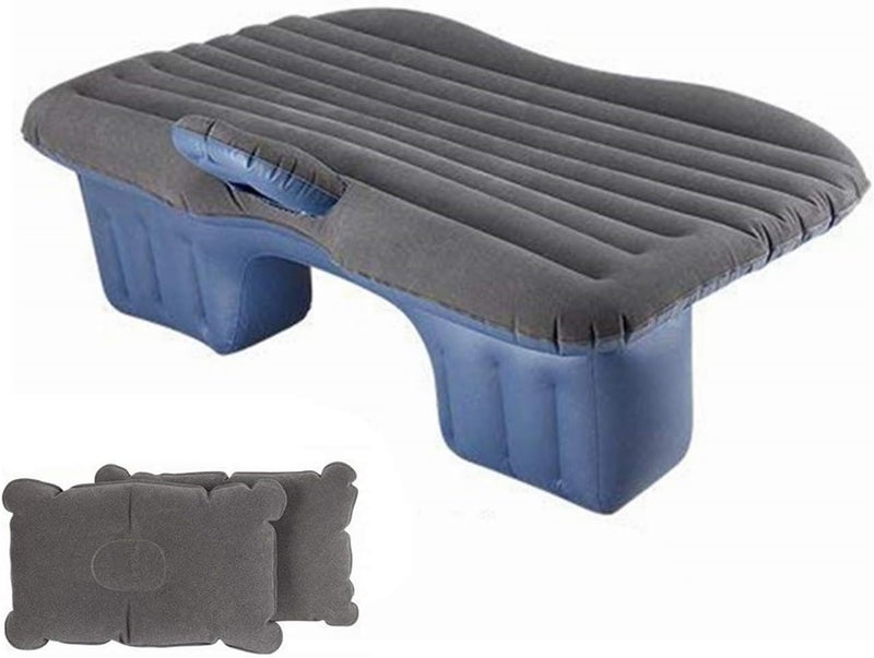 Car inflatable mattress travel multifuction use air mattress bed with 2 pillows for outdoor camping