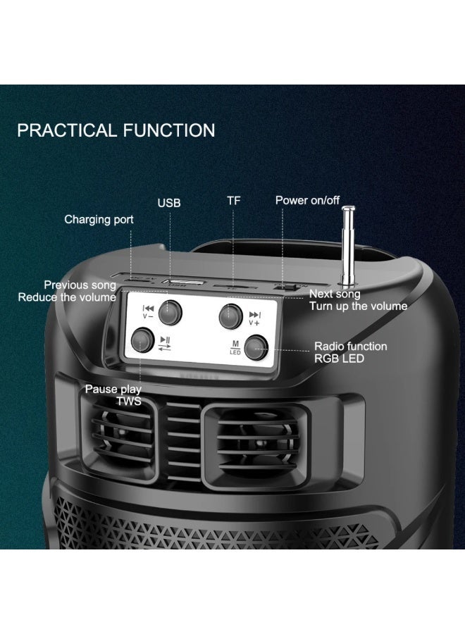 SING-E multimedia Bluetooth speaker 4 INCH X2 solar powered charger - Image 4