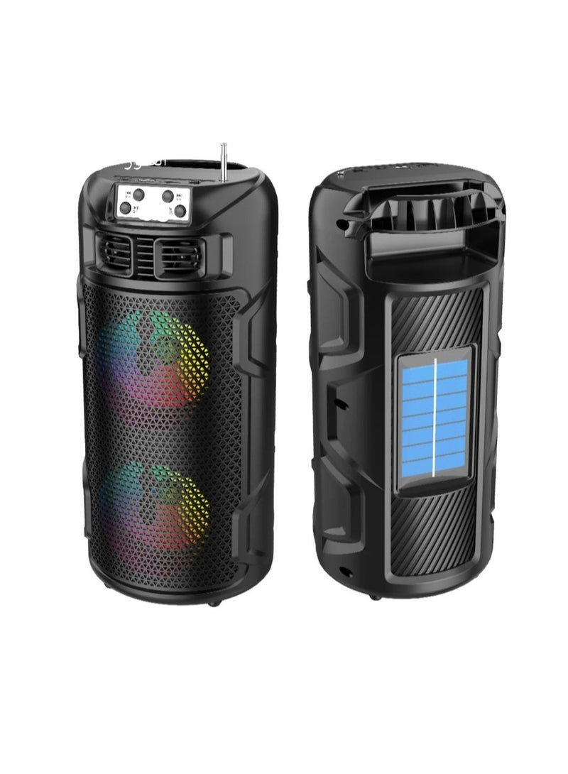 SING-E multimedia Bluetooth speaker 4 INCH X2 solar powered charger - Image 1