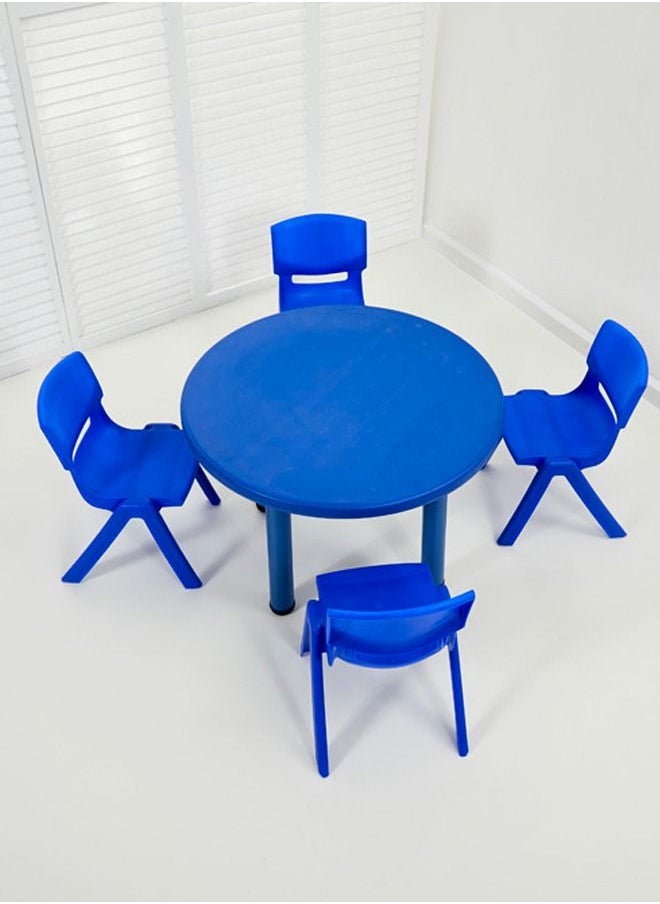 XIANGYU - Plastic Children's Classroom Furniture For Kindergarten Round Table Chair Set - Image 1