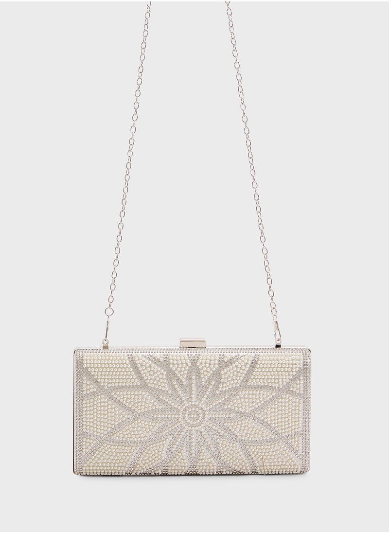 Ella Limited Edition Ladies Sparkly Clutch Bag  - Image 1