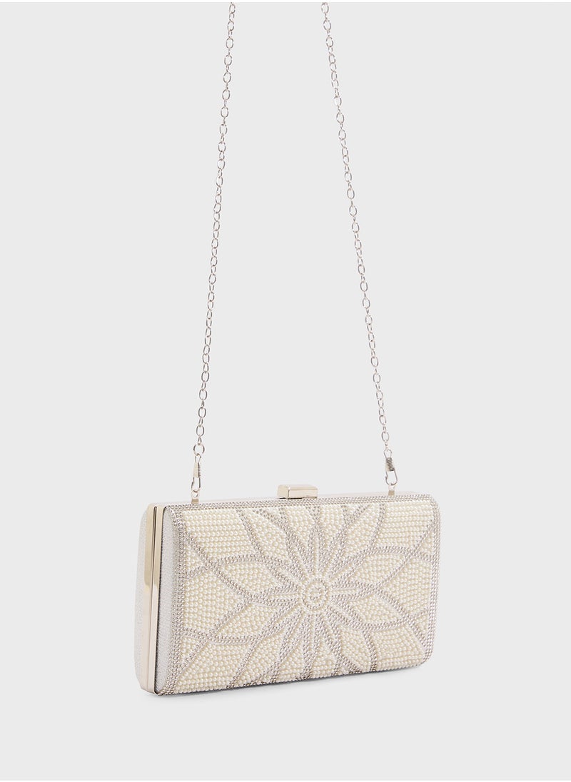 Ella Limited Edition Ladies Sparkly Clutch Bag  - Image 3