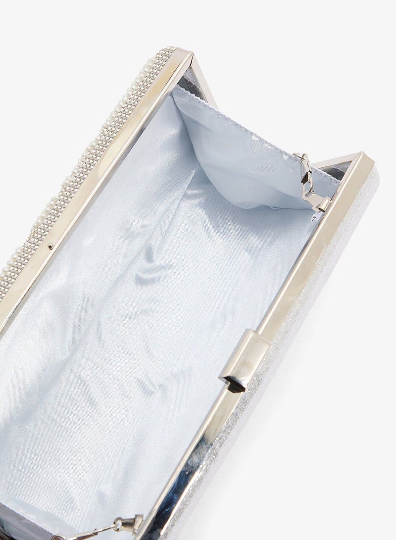 Ella Limited Edition Ladies Sparkly Clutch Bag - Image 5