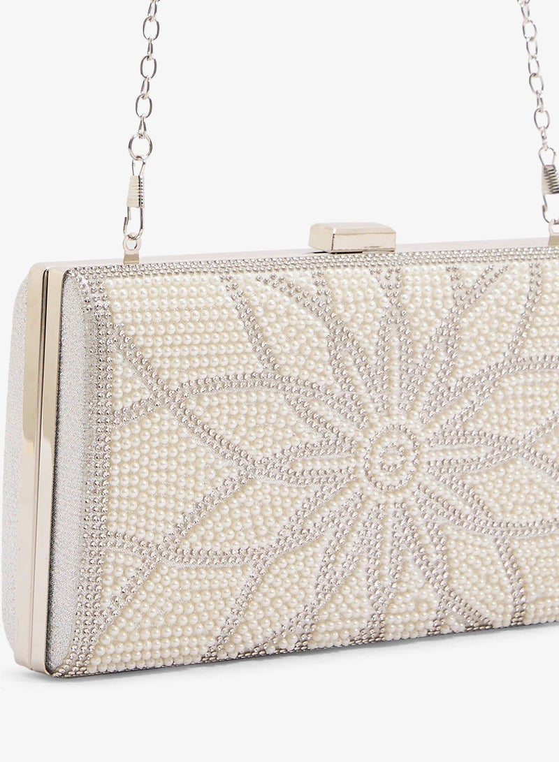 Ella Limited Edition Ladies Sparkly Clutch Bag - Image 4
