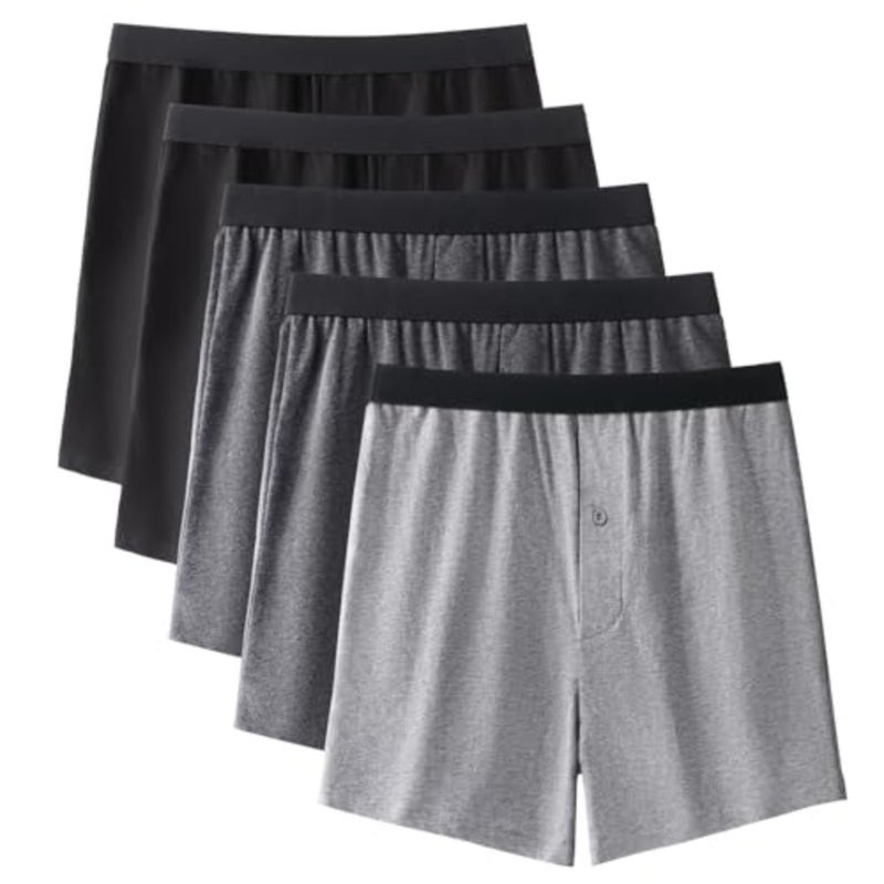 Mens Boxers Shorts Breathable Cotton Underwear Boxers For Men Pack - Image 1