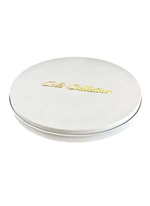 White round basbousa cutting tray