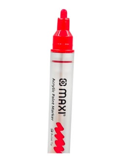 Maxi Maxi Acrylic Paint Markers 8 Assorted Colors (1-2mm) – Non-Toxic, Odorless, Perfect for Painting on Glass, Canvas, Wood, Plastic, Fabric, Metal, Leather, Ceramic.  - Image 5