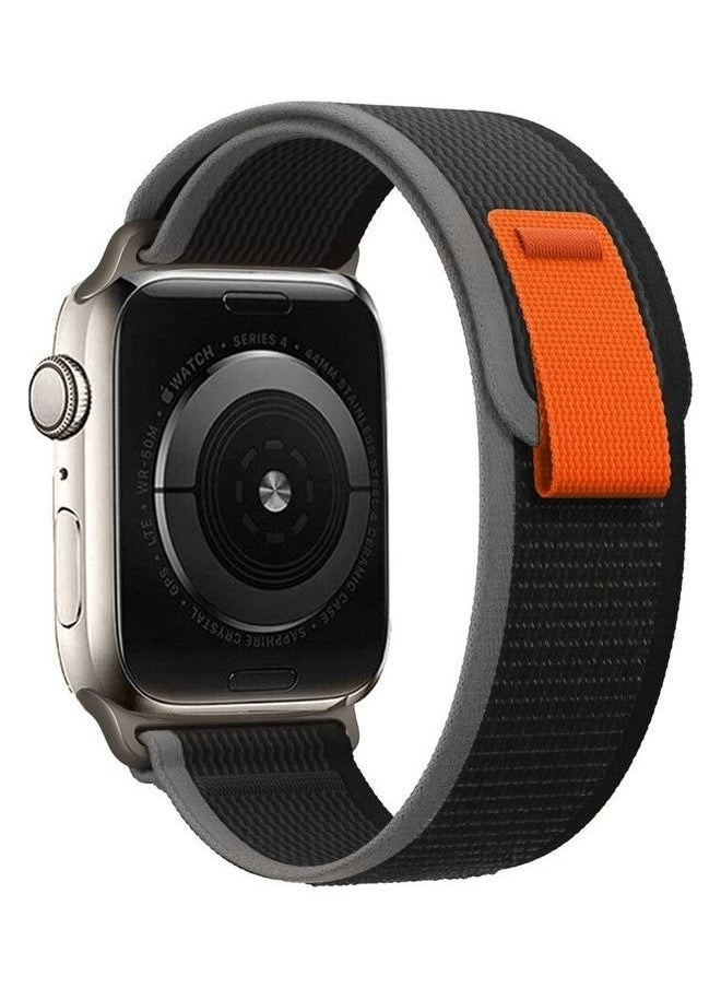 Generic - Apple Watch Trail Band 49mm 45mm 44mm 42mm Nylon Woven Sport Strap for iWatch Series Ultra/8/7/SE/6/5/4/3/2/1 - Image 1