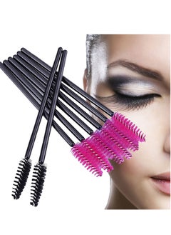 200 PCS Disposable Eyelash brush Mascara Wands Spoolies for Eye Lash Extension, Eyebrow and Makeup (Black&Rose red) - pzsku/ZA0EFBEBBAD8EFE3910DDZ/45/_/1736167151/f0dace89-8584-4bed-a9ae-5b7410d3da2a