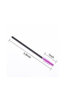 200 PCS Disposable Eyelash brush Mascara Wands Spoolies for Eye Lash Extension, Eyebrow and Makeup (Black&Rose red) - pzsku/ZA0EFBEBBAD8EFE3910DDZ/45/_/1736167161/e5d23f9f-787a-4091-98bf-8598eb2018b9