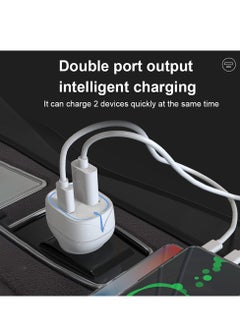 ProOne ProOne PCG22 PD20W + Qualcomm 3.0 18W USB-A & Type-C Fast Car Charger | 12V-24V Input | Dual Port Charger for iPhone 16/15/14/13/12/11, iPad Pro, Samsung S24/S23, AirPods, Apple Watch & More  - Image 4