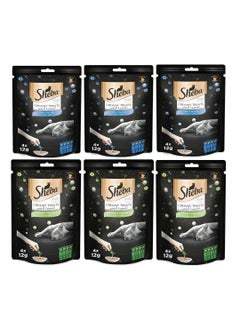 Sheba Sheba Sheba Creamy Chicken Cat Food 4 x 12g Pack of 3  +Sheba Melted Cat Food Sheba Tuna Creamy Sauce Wet Premium Hand Feed for special moments so your cat can enjoy this Sheba wet food 4 x 12g Pack of 3 