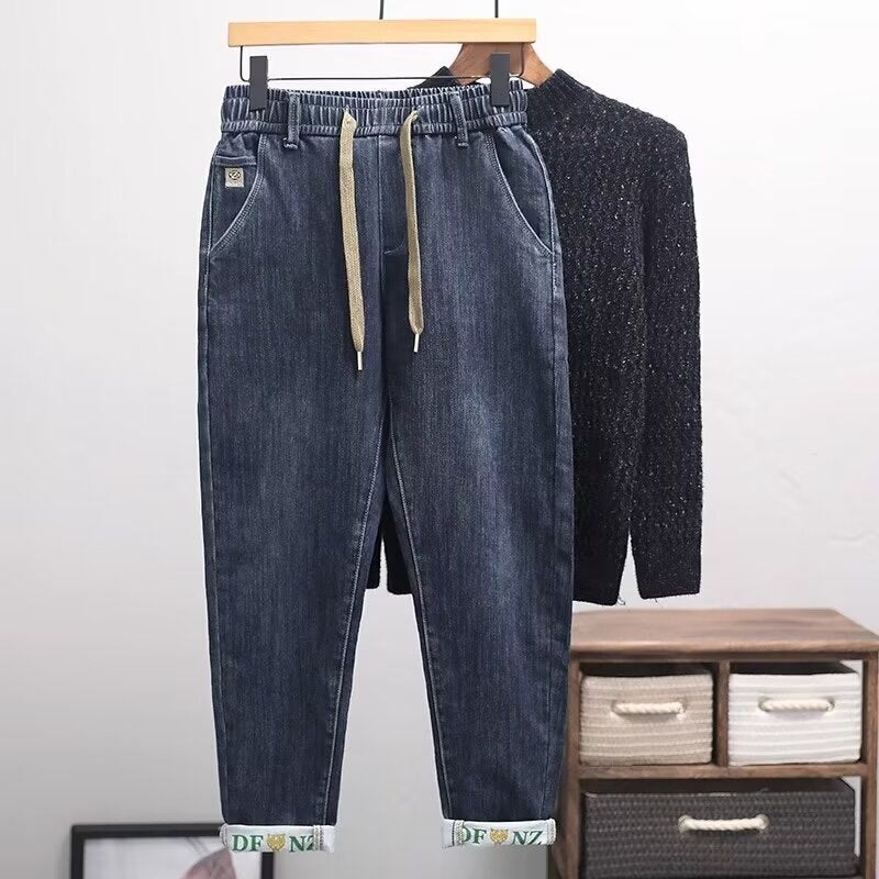 Unisex Casual Daily Denim Jeans - Image 2