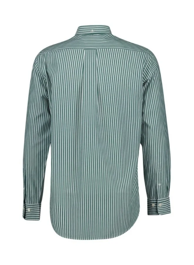 GANT Gant Regular Fit Striped Poplin Shirt