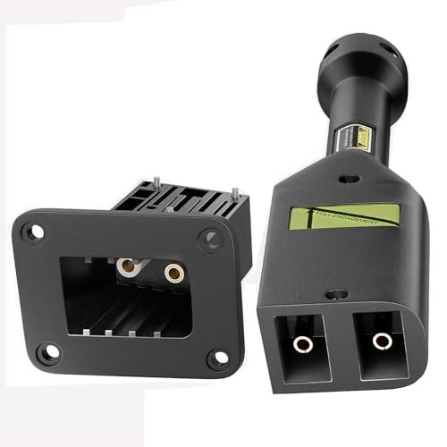 Dr.Acces 36V Golf Cart Powerwise Charger Receptacle Charger Plug for EZGO Medalist & TXT(98+) DCS/PDS Golf Cart OEM#73345G01/73051-G29+73063-G01 - Image 1