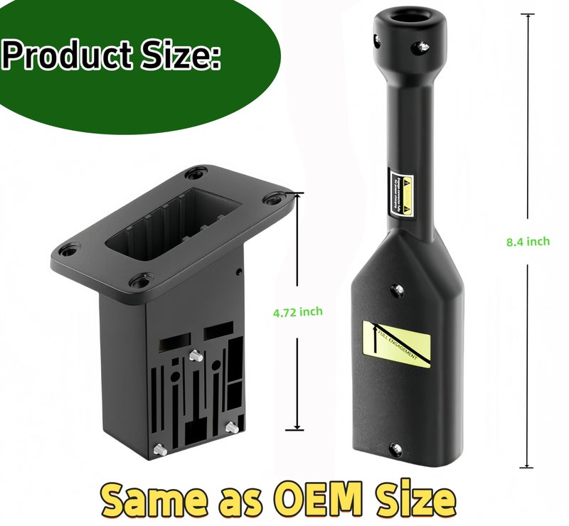 Dr.Acces 36V Golf Cart Powerwise Charger Receptacle Charger Plug for EZGO Medalist & TXT(98+) DCS/PDS Golf Cart OEM#73345G01/73051-G29+73063-G01 - Image 4