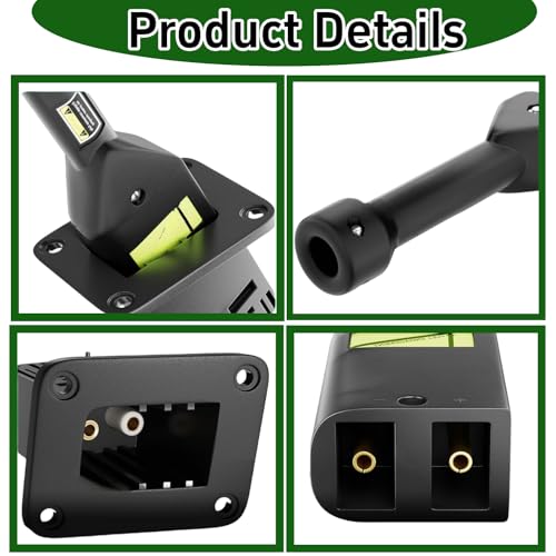 Dr.Acces 36V Golf Cart Powerwise Charger Receptacle Charger Plug for EZGO Medalist & TXT(98+) DCS/PDS Golf Cart OEM#73345G01/73051-G29+73063-G01 - Image 3