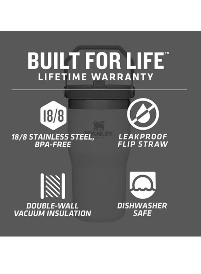 Stanley 30oz IceFlow Flip Straw Water Bottle – Frost Color Edition with Leak-Resistant Snap Lid, Vacuum Insulation for 48 Hours Iced, and Dishwasher Safe Design – Built for Daily Use, Travel, Gym & Outdoor Adventures - Image 3