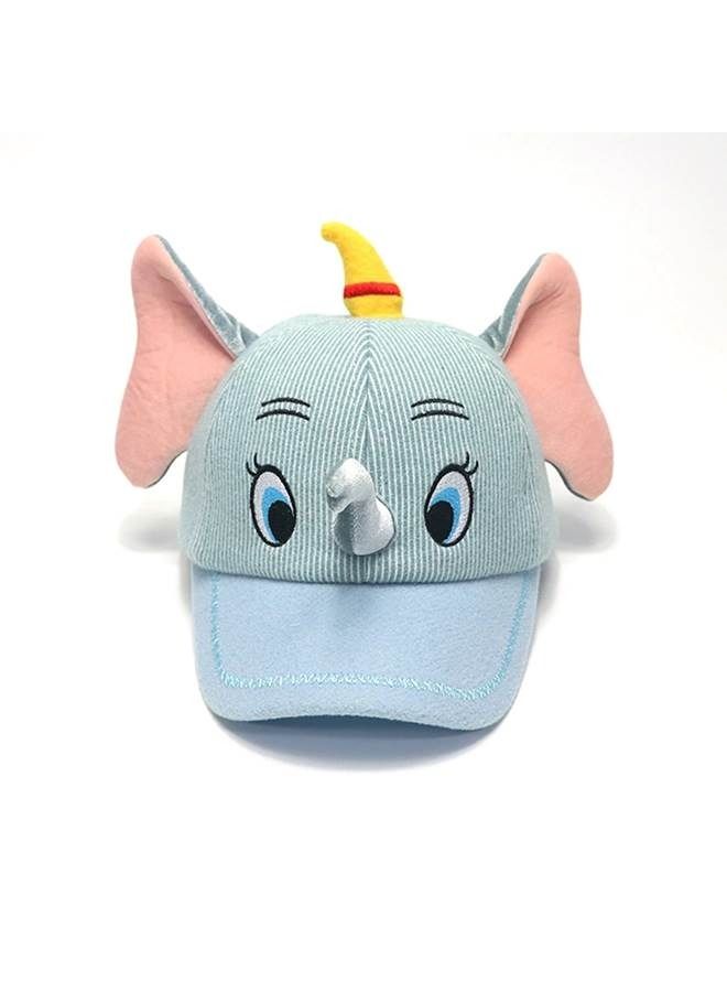 We Happy Baby Hats Soft Cotton Elephant 3D Cartoon Face Sun hat Eaves Baseball Cap Sun Hat Beret Unisex - Image 1