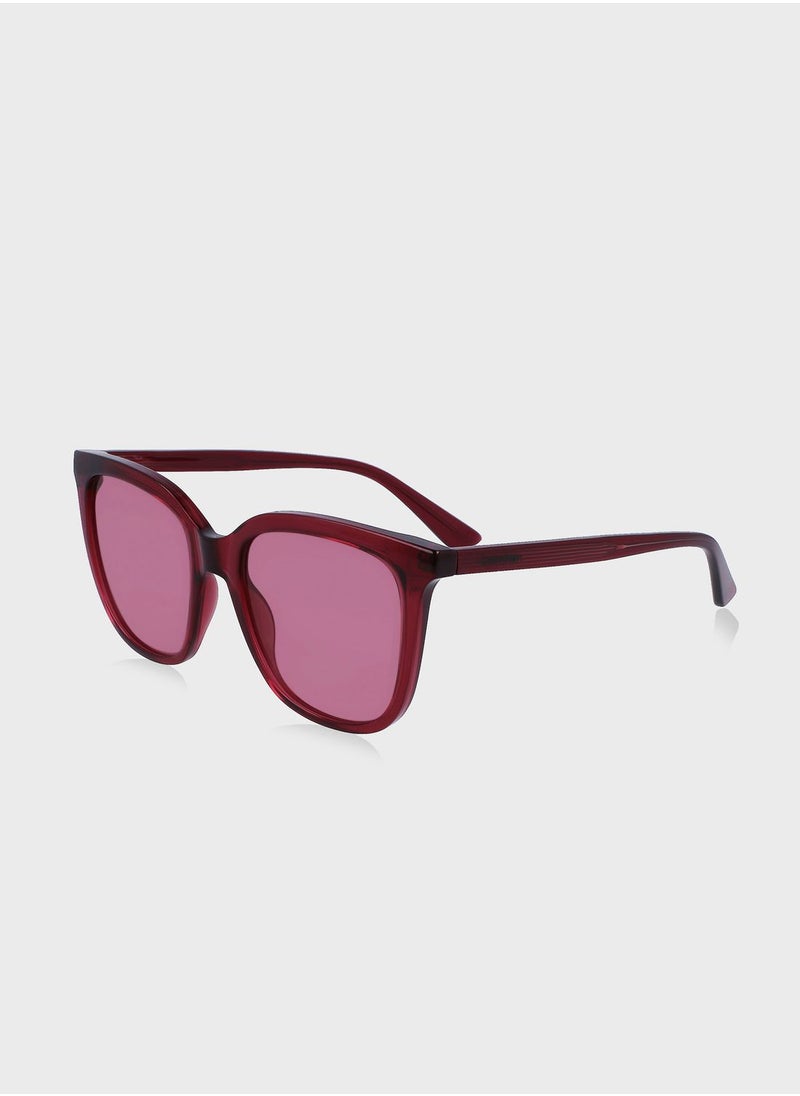 CALVIN KLEIN - Modified Rectangle Sunglasses - Image 1