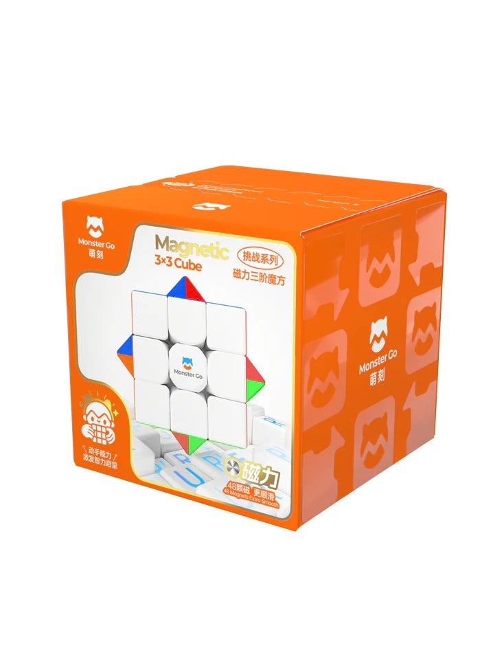 GANCUBE - Monster Go By Gan 3X3 Magnetic Cube - Image 1