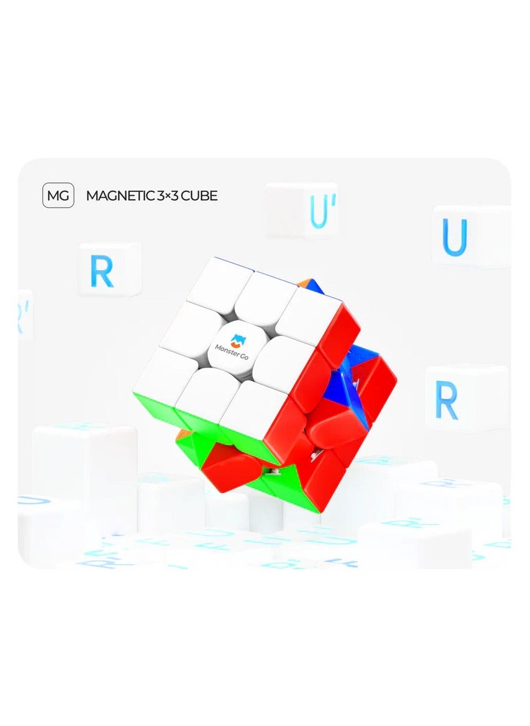 GANCUBE - Monster Go By Gan 3X3 Magnetic Cube - Image 1