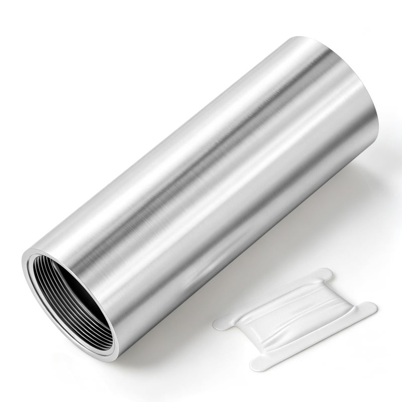 TAISHER 1PCS Stainless Steel Pipe Fittings 114 NPT Female x 114 NPT Female Threaded 6 Length Nipple Cast Pipe - Image 2