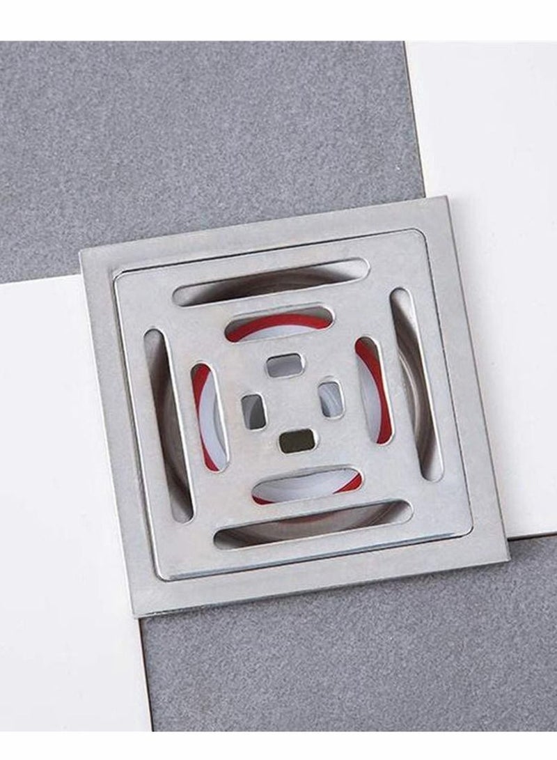 Anti Odor Floor Drain Rubber Shower Waste Water Drainer No Filter Deodorant Clogging Backflow Preventer Sewer Core For Bathroom Kitchen White 4 - Image 2